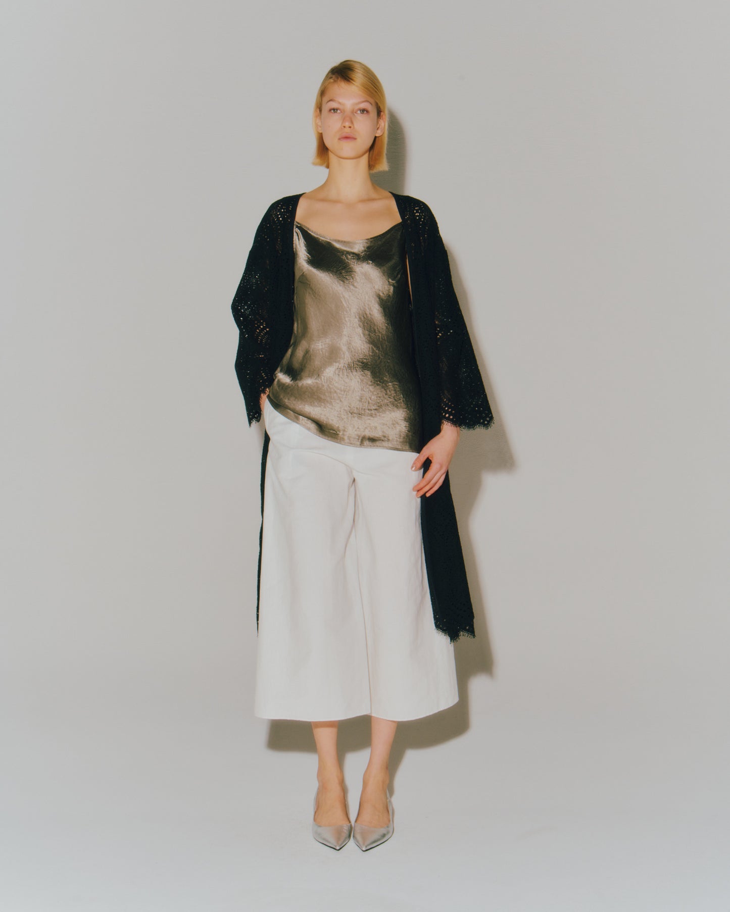 GUIPURE LACE DEEP/V JACKET