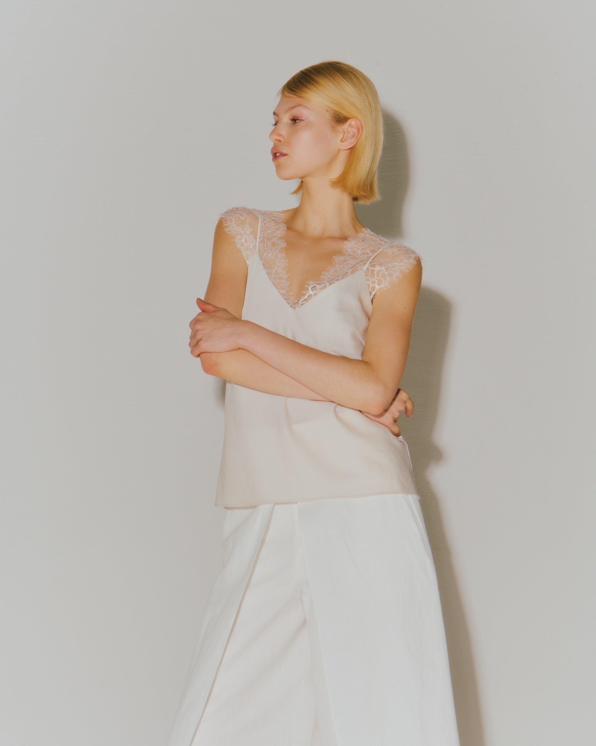 VIN-SATIN WITH LACE CAMI – Room no.8 ONLINE SHOP