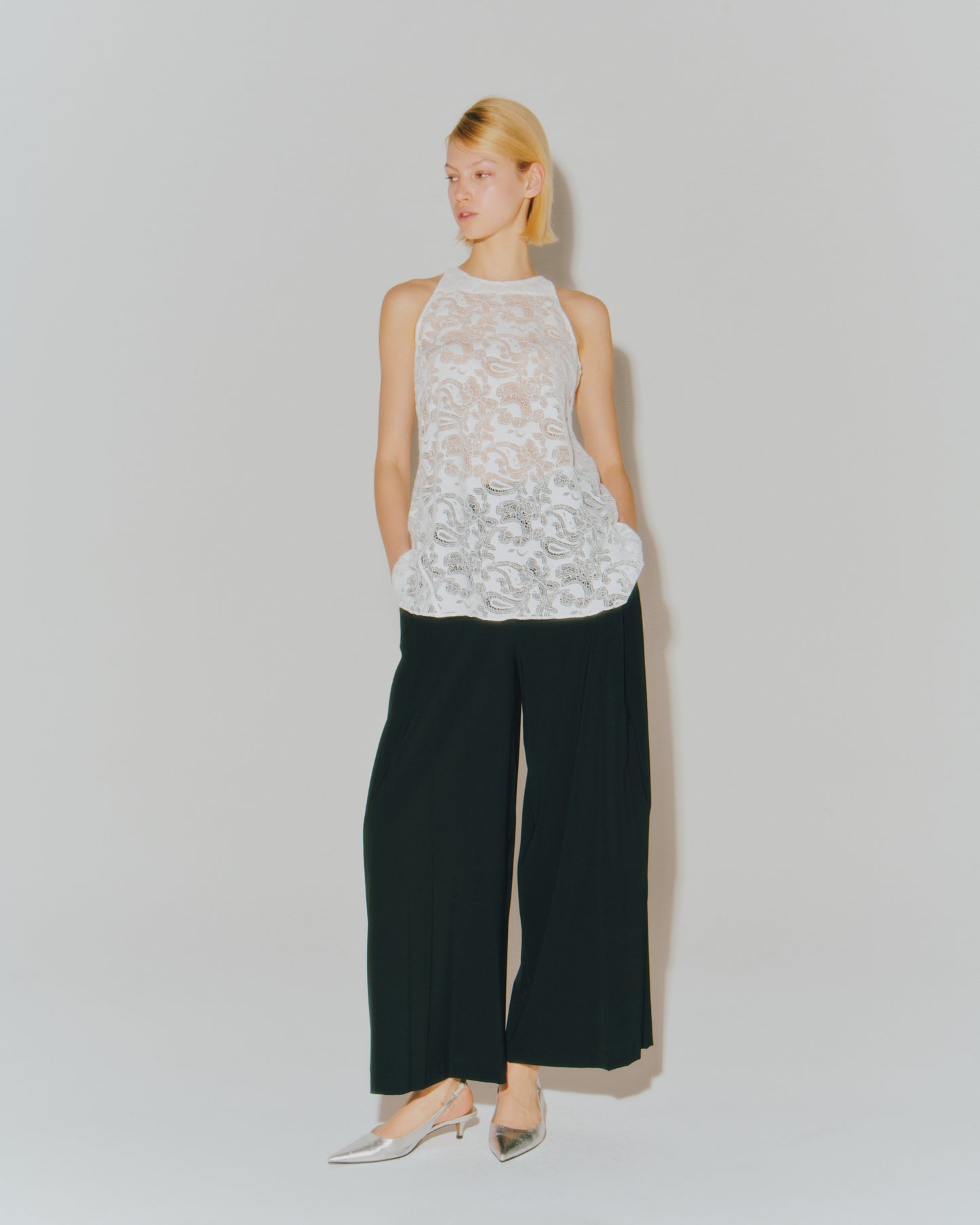 PAISLEY LACE BIAS TOPS