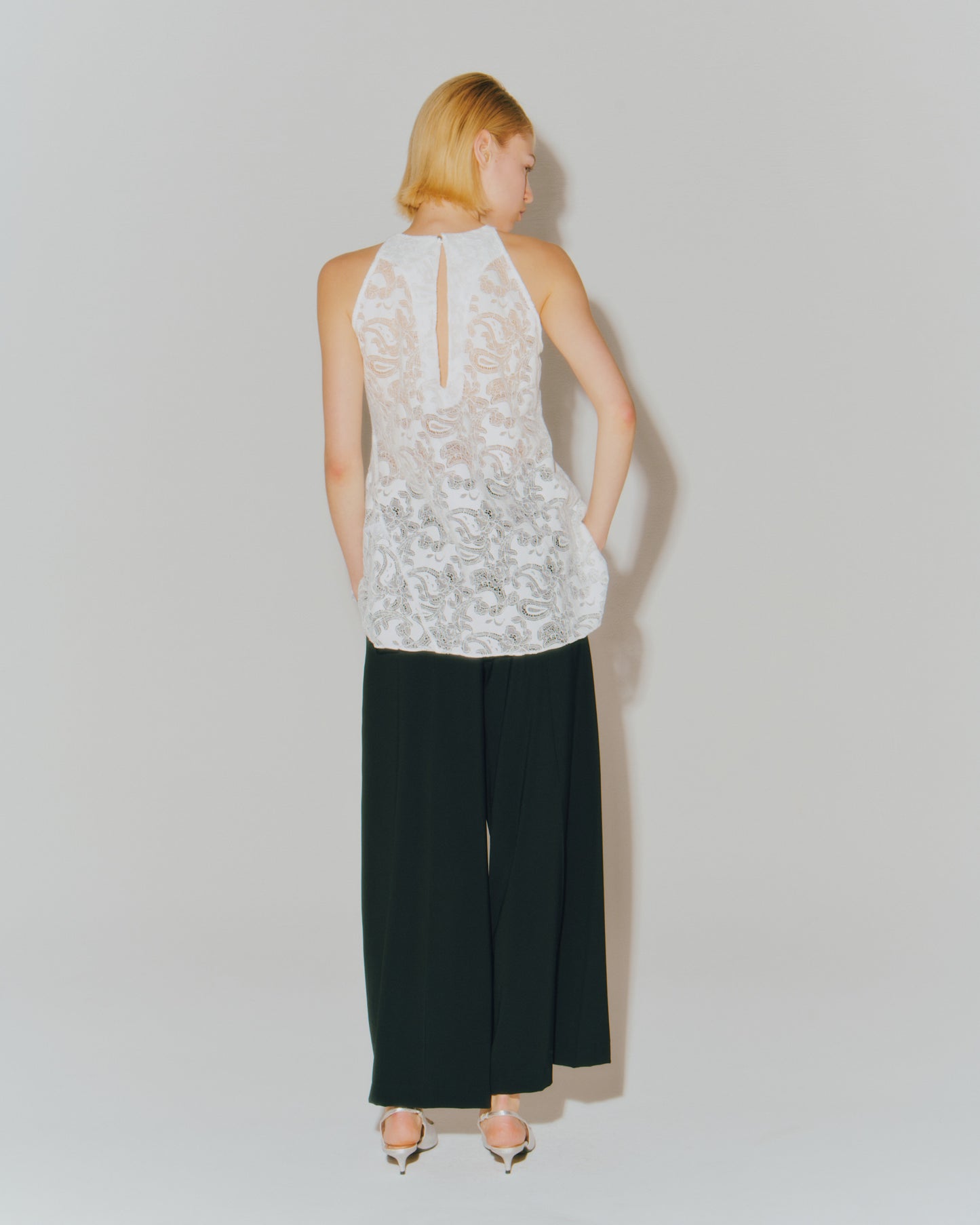 PAISLEY LACE BIAS TOPS