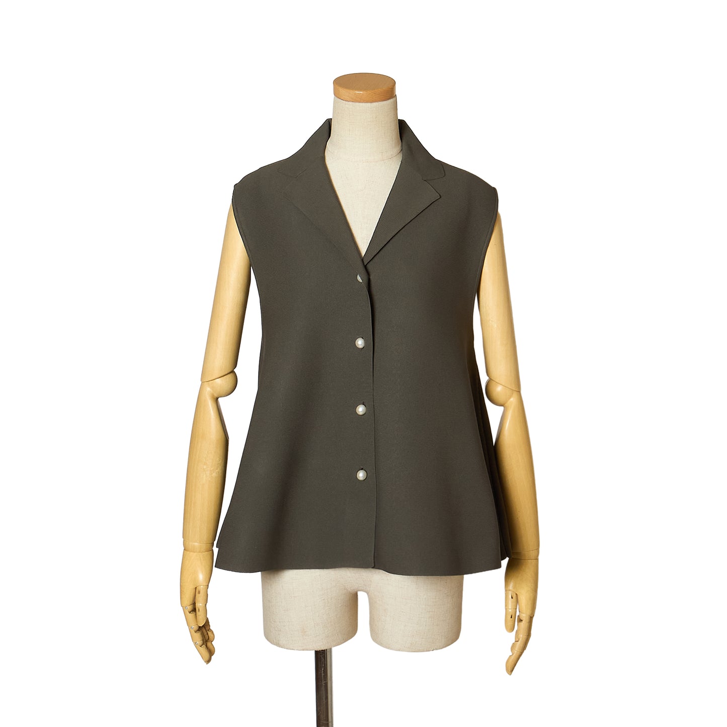 H/MILANORIB PEARL/B GILET