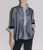 STRIPE/P/OVER WITH DOT TULLE
