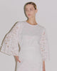 WAVE-LACE GATHER-SLEEVE TOPS