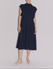 RAYON TIERED VOLUME DRESS