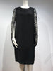 DOUBLE GEORGETTE LACE SHAWL DRESS