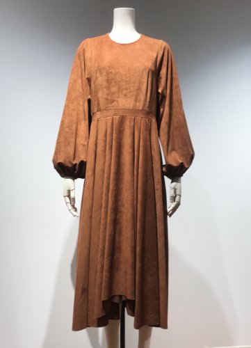 F/SUEDE FLAIR DRESS