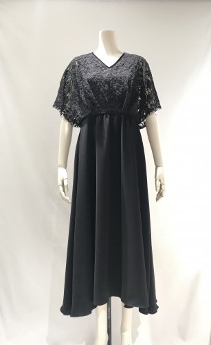 【LAST ONE】LEAVERS/LACE CHANGE V/N DRESS