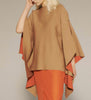 PLATING BI-COLOR PONCHO
