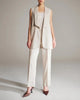 LINEN STRC STRAIGHT PANTS
